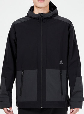 Adidas/阿迪达斯正品夏季男子休闲运动透气外套 H40220