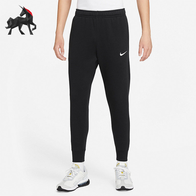 Nike/耐克正品冬季男子运动加绒保暖耐磨束脚长裤 FB7663-010