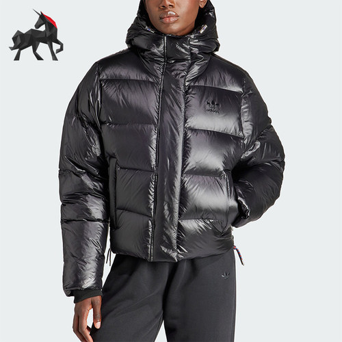 阿迪达斯正品女子时尚羽绒服