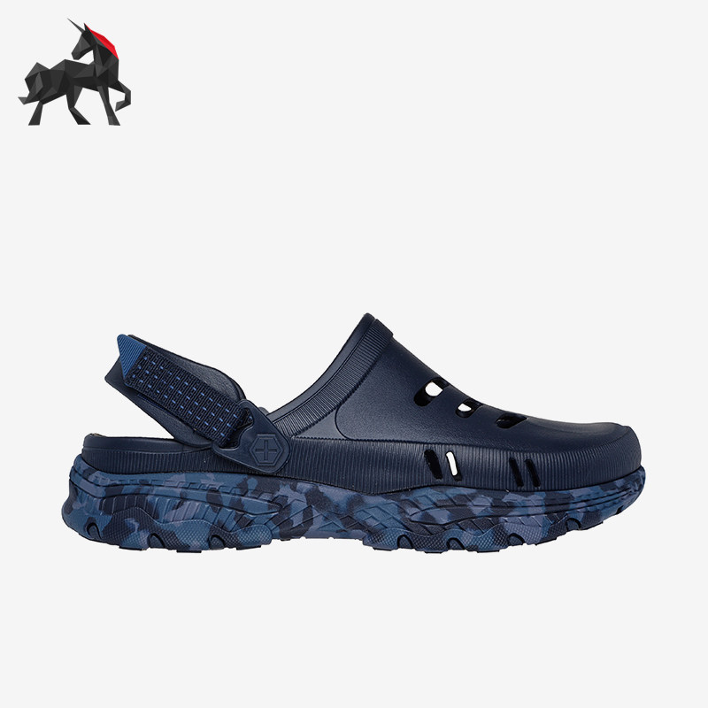 Skechers/斯凯奇正品男士EVA透气轻质吗拖鞋洞洞凉鞋