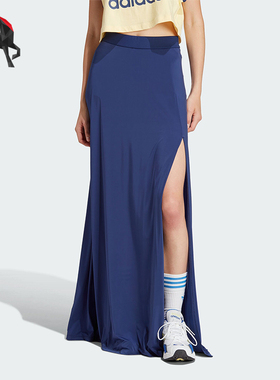 Adidas/阿迪达斯正品三叶草FLOWY SKIRT女士侧开叉裙IN0816