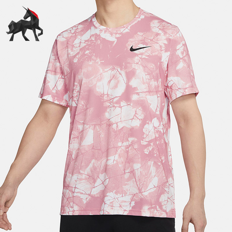 耐克短袖男子印花运动T恤
