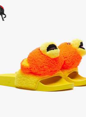 Adidas/阿迪达斯正品三叶草Jeremy Scott联名运动拖鞋Q46582