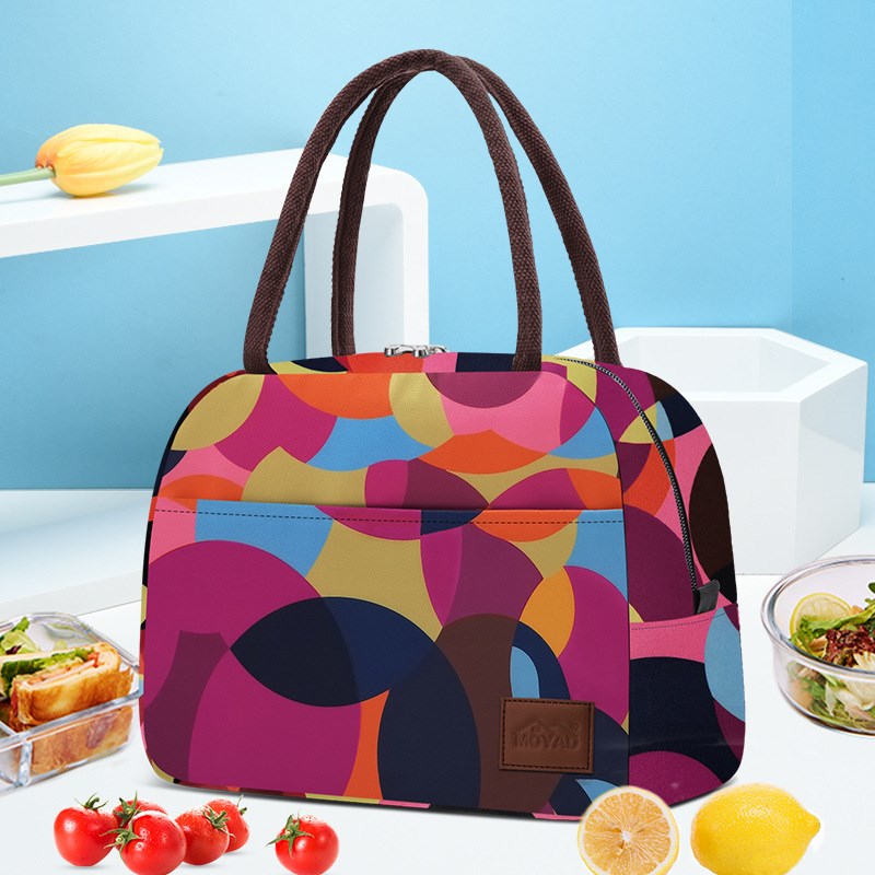 HN6R加厚防水保温袋手提女铝箔便当袋大号大容量饭盒袋男上