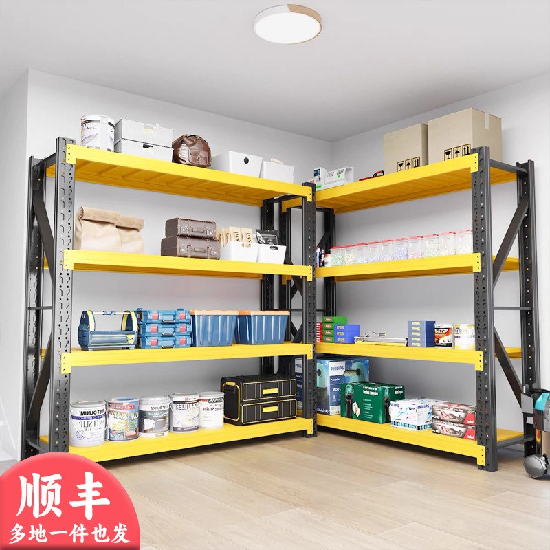 仓储货架加厚仓库重型货物架家用地下室置物架多层角架仓库储物架