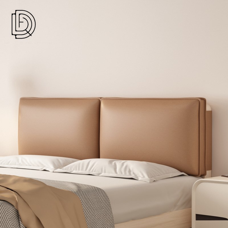 1Z5X床头靠背软包榻榻米自粘靠垫防刮猫抓布大靠背轻奢垫枕床头罩