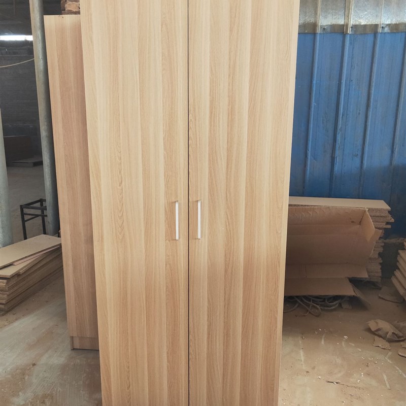 简易衣柜公寓三开门木质衣橱家用卧室储物柜小户型收纳柜柜子