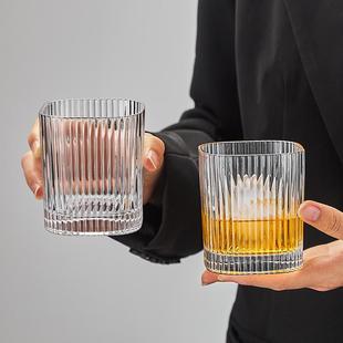 咖啡杯家用玻璃饮料啤酒冷饮茶杯子 ins风简约高颜值质感冰美式