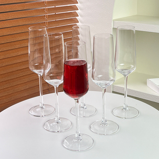 北欧ins风网红餐厅苏打气泡水杯小时代高颜值高脚鸡尾酒杯香槟杯