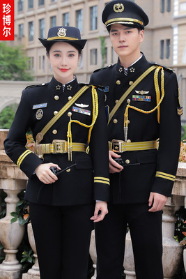 2022新式保安服春秋套装制服形象岗礼仪礼兵小区物业安保工作服装