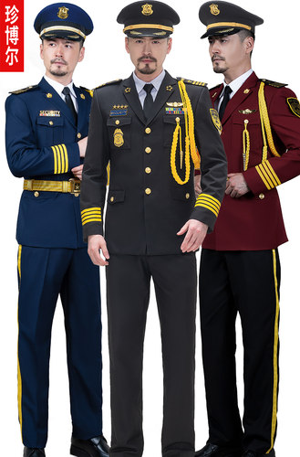 新式保安形象岗春秋套装