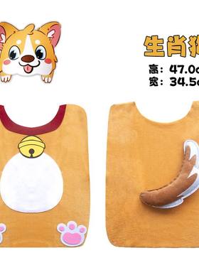 卡通小狗表演服套装幼儿园儿童节日礼物动物装扮演出校园活动服饰