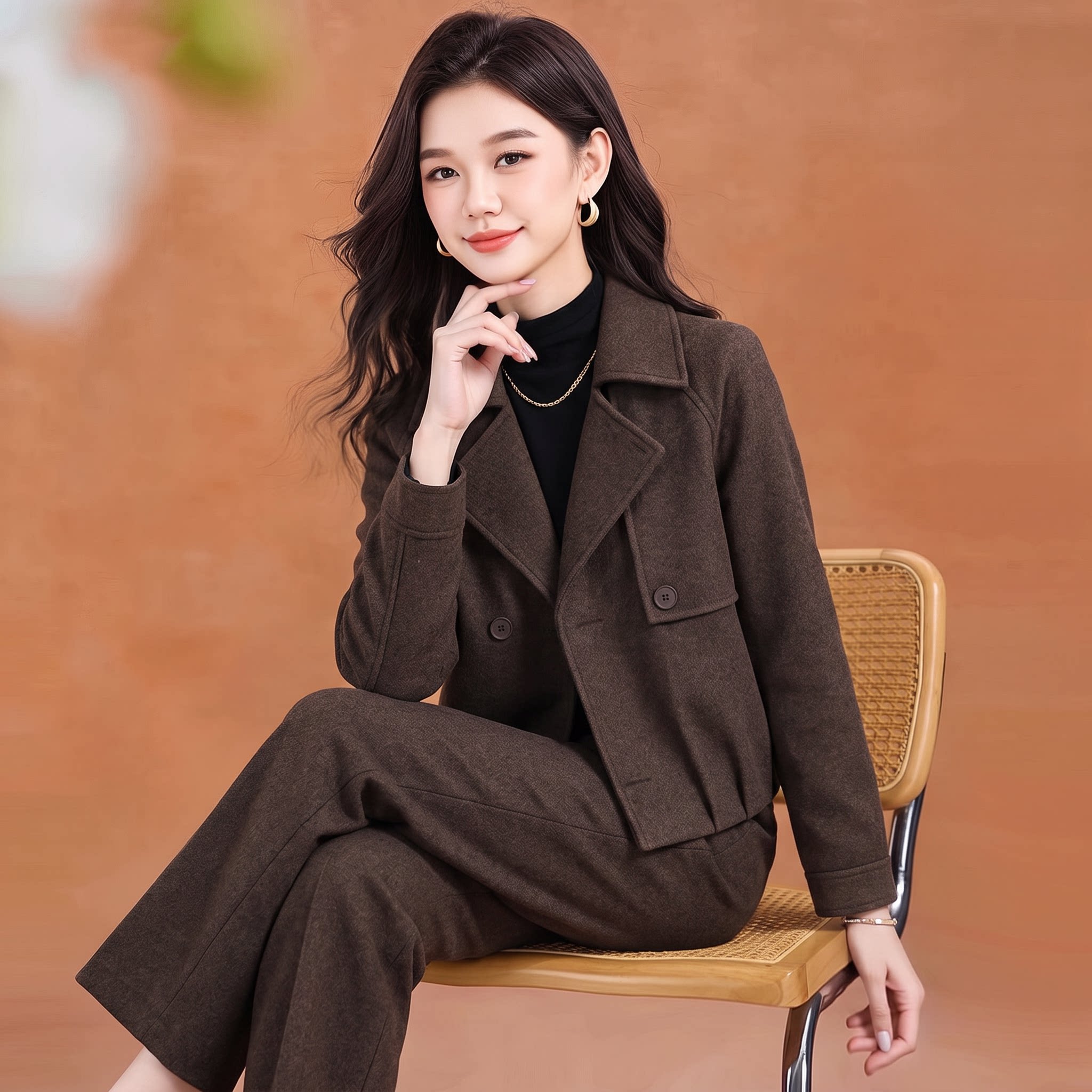 套装女正式场合高档高贵大牌