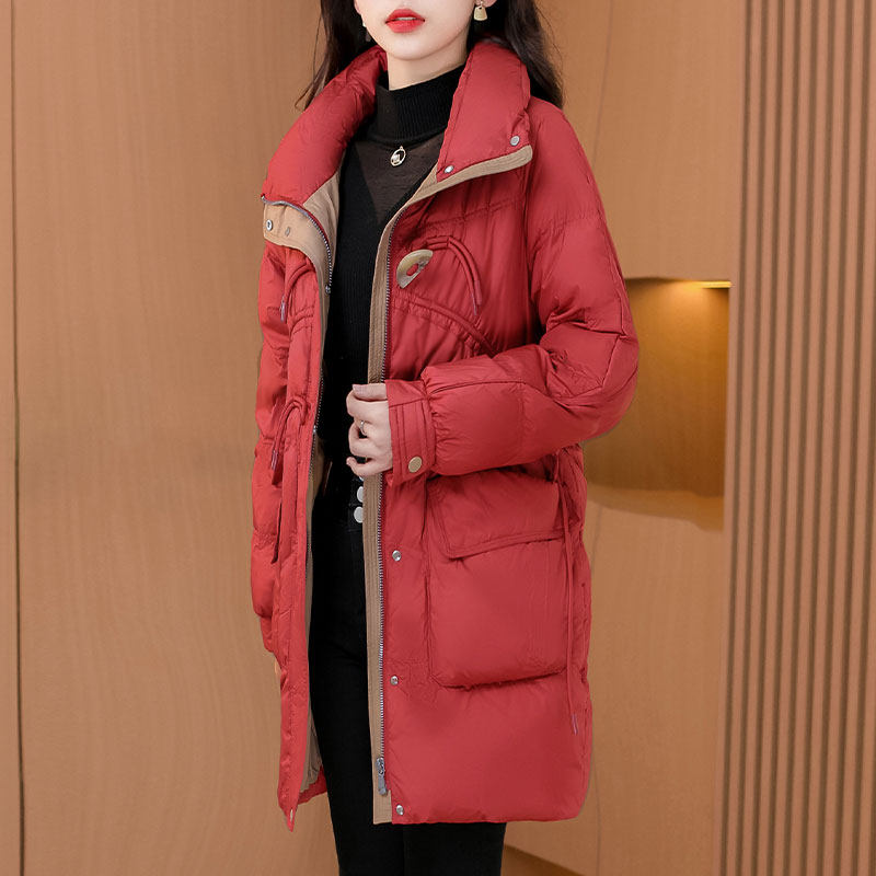 九江羽绒服女款2025新款时尚洋气