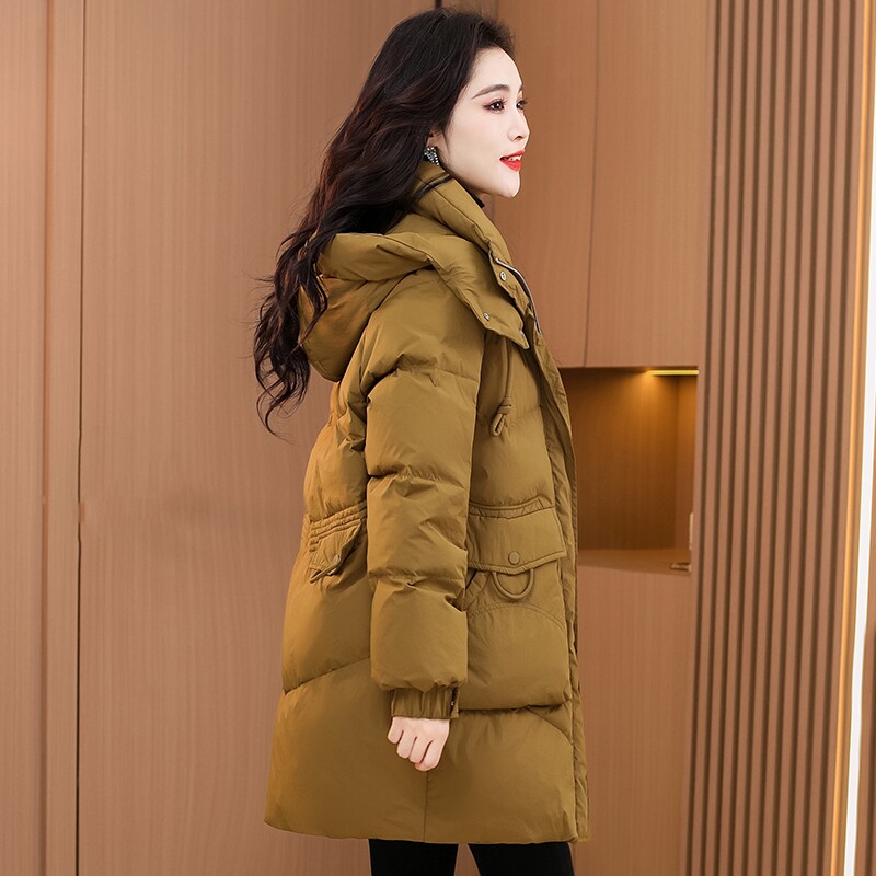 中长款妈妈羽绒服女冬季2026新款