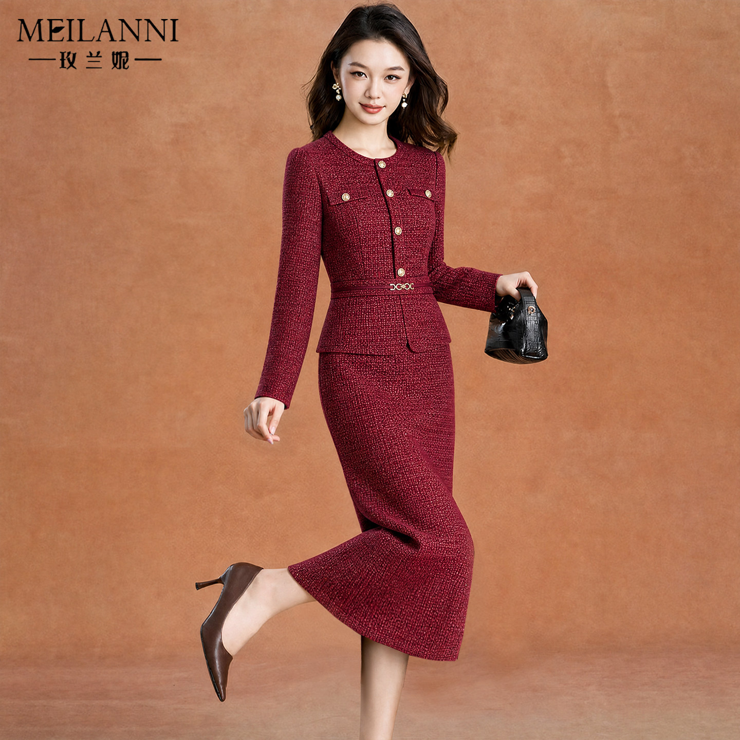 喜婆婆婚宴装妈妈礼服轻奢高级感