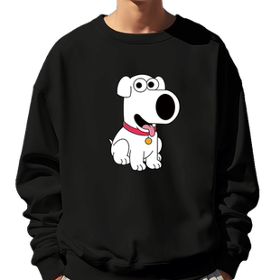 恶搞之家联名卫衣男长袖T恤布莱恩饺子皮特家族印花上衣卡通外套