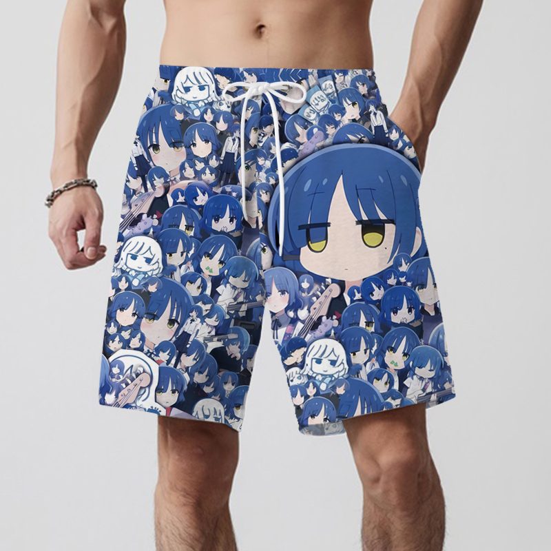 孤独摇滚动漫短裤cos休闲