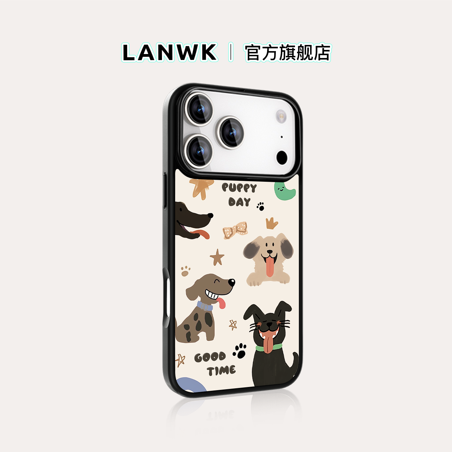 lanwk苹果手机壳原创设计ins风