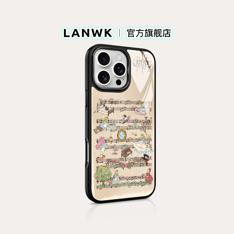 LANWK苹果原创ins小清新