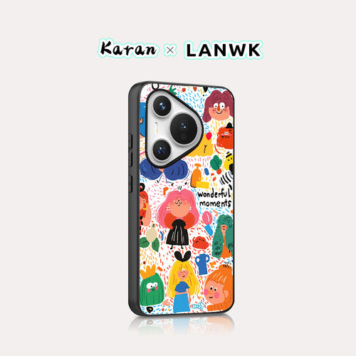 LANWK华为手机壳原创设计ins风