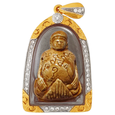 泰国佛牌正品龙婆坤善伽弥勒