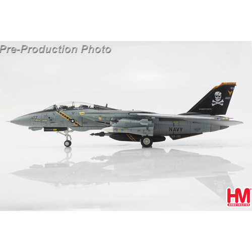 F14战斗机F-14B海盗旗合金模型