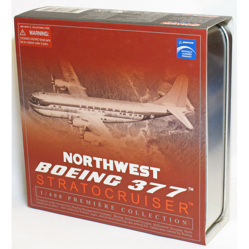 威龙西北航空公司B377客机模型