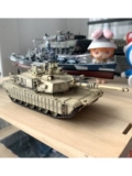 Panzerkampf Американский основной боевой танк M1A2 TUSK1 AbramsM1 в 1/72 песочного цвета.