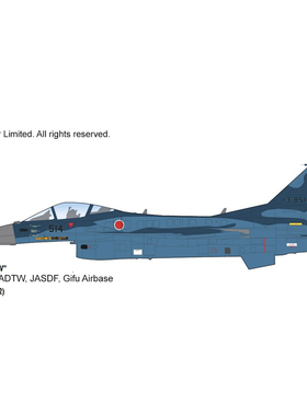 8月 HA2724 F2战斗机 F-2A 