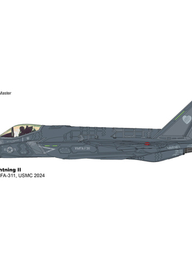9月 HA6215 美国 F-35C F35战斗机 170106 VMFA-311 USMC 2024年