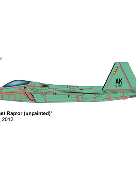 F-22战斗机LastRaptor合金模型