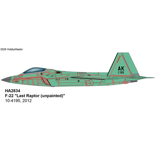 F-22战斗机LastRaptor合金模型