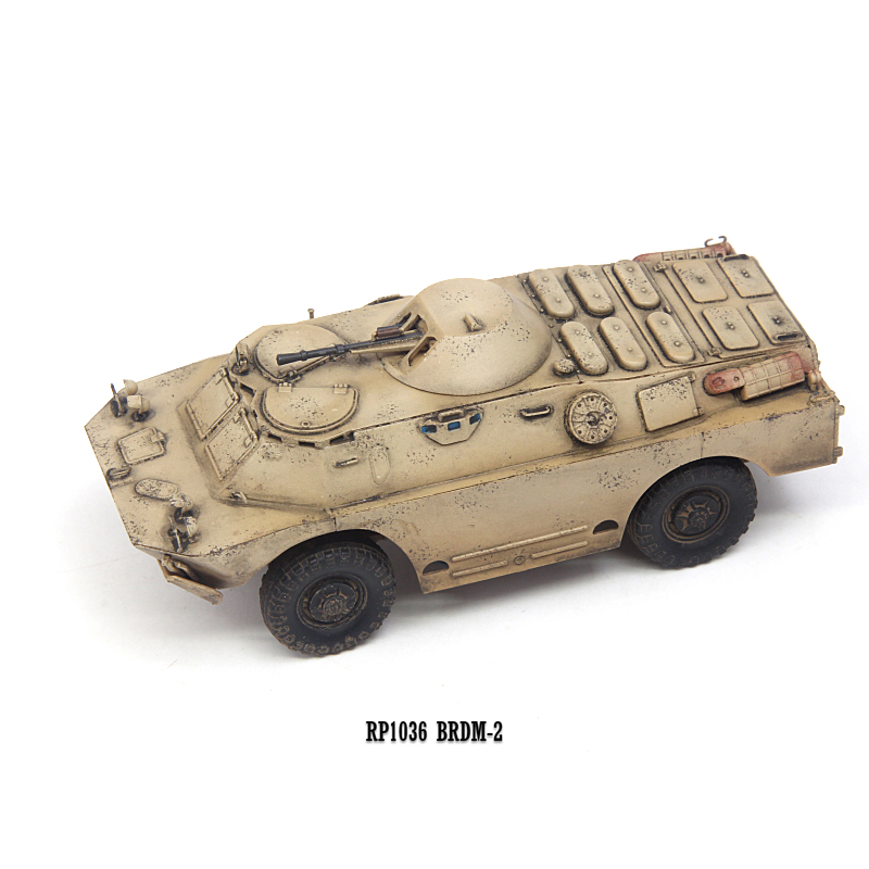 六分仪BRDM-2装甲侦察车完成品