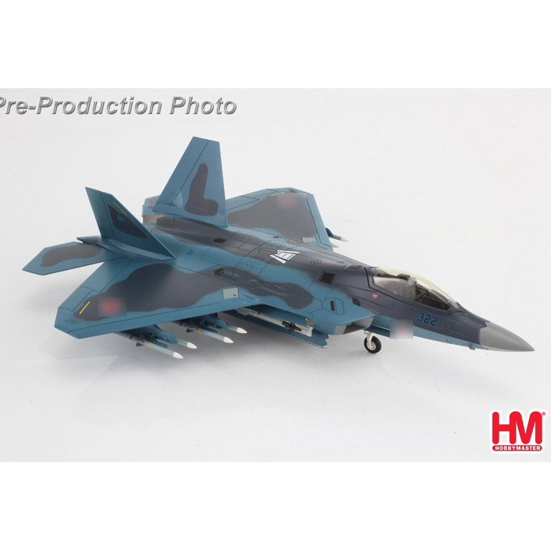 HOBBYMASTERF22战斗机合金模型