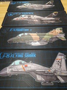 超大尺寸 可用來展示和使用 艦載機鼠標墊