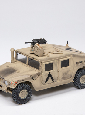 T-MODEL 美军悍马M1025型 伊拉克沙漠风暴行动1991年 PVC成品模型