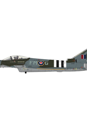 9月 HA6626b 台风战斗机 FGR4 ZJ913/FM-G, RAF, 2024年 合金模型