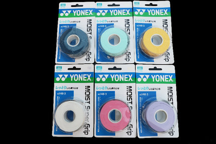 YONEX尤尼克斯 AC148-3 JP版 单条装3条装超吸汗柔软羽毛球拍手胶