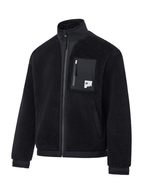 中国李宁2023秋季新款男子时尚潮流宽松运动休闲外套 AFDT601