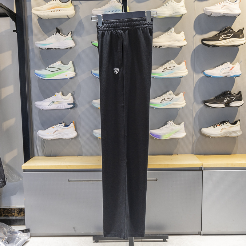 李宁直筒女子透气卫裤