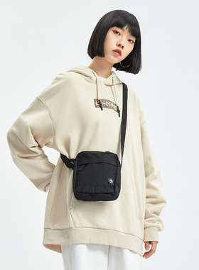 中国李宁2024年单肩包反伍BADFIVE篮球系列男女同款运动包ABDR184