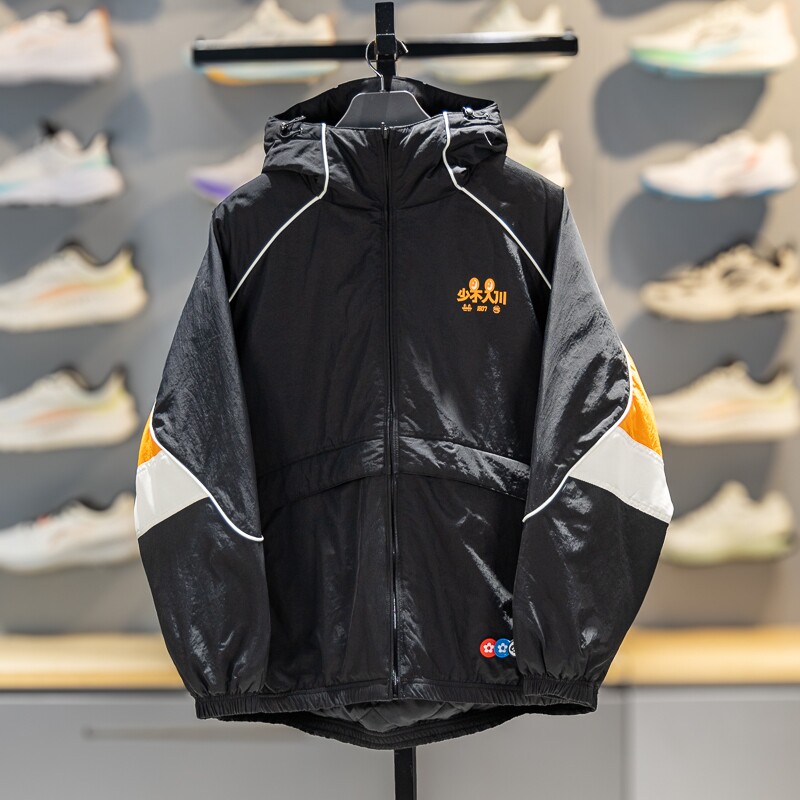 李宁少不入川棉夹克男子2026年春新款潮流宽松棉服厚外套AJMV347