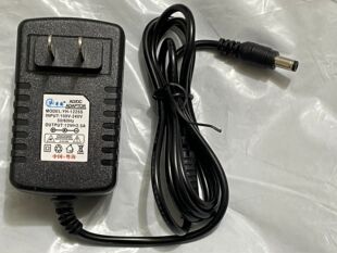 适用小熊 D24B1颈椎按摩器电源适配器电源线12V粤海通用充电 AMQ