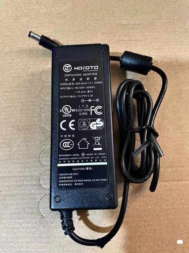 欧陆通12V5A电源适配器ADS-65LSI-12-1 12060G充电线12V60W变压器
