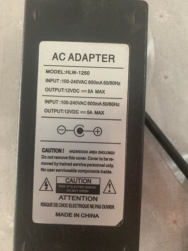 适用康佳HLW-1250显示器 电视机电源适配器电源线12V5A通用