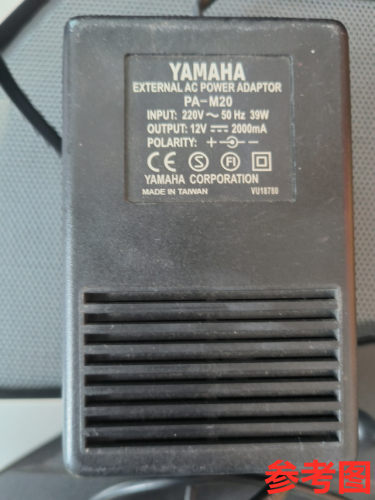 适用YAMAHA雅马哈PA-M20电子琴12V2000MA电源适配器12V2A变压器线