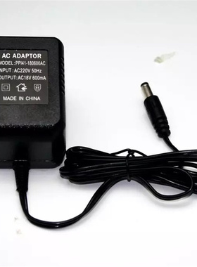 适用于美奇MIX5便携式调音台电子鼓琴乐器 电源适配器AC18V600MA