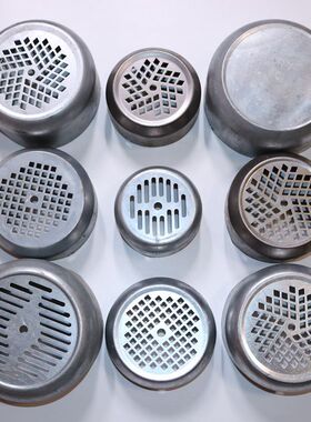 单相电机风罩 水泵风帽 138小风罩 145mm YL90/100铁皮无漆160MM