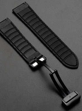 疯马纹硅胶磁吸iWatchGT3Por表